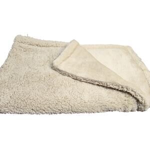 Brown Fuzzy Cozy Baby Blanket!